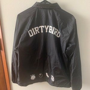 Dirtybird Orginal Black Windbreaker Jacket Small